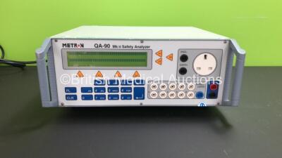 Metron QA-90 MK II Safety Analyzer (Powers Up with Blank Screen)