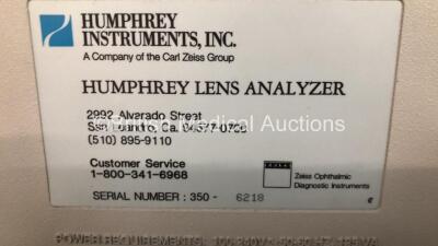 Zeiss Humphrey Model 350 Lens Analyzer (Powers Up) - 4