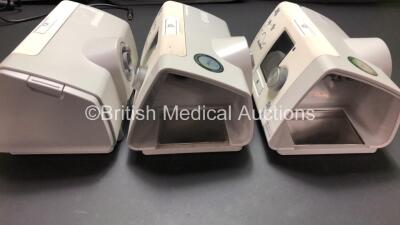 3 x ResMed AirSense 10 Autoset For Her CPAP Units with 3 x AC Power Supplies and 3 x Carry Bags (All Power Up) - 5