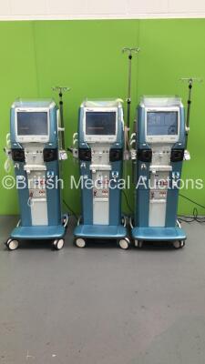 3 x Gambro Artis Dialysis Machines Running Hours 0301320 / 030542 / 030871 (All Power Up) (95640011496 / 95640008428)