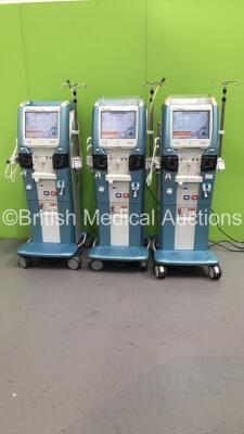 3 x Gambro Artis Dialysis Machines Running Hours 030518 / 031440 / 031182 (All Power Up) (95640011496 / 95640008428)