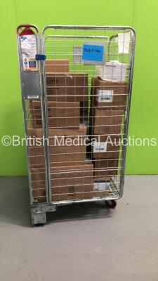 Cage of Mixed Consumables Including Bausch and Lomb Stellaris Premium Vacuum Phaco Packs and Bausch and Lomb TSV 25 Single Trocar/Cannula with Valve (Cage Not Included - Out of Date) - 2