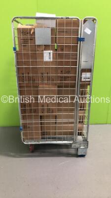 Cage of Mixed Consumables Including Bausch and Lomb Stellaris Premium Vacuum Phaco Packs and Bausch and Lomb TSV 25 Single Trocar/Cannula with Valve (Cage Not Included - Out of Date) - 2