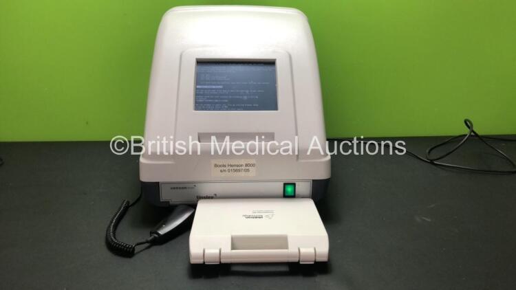 Tinsley Henson 8000 Field Analyzer Software Version 1.4 with Patient Response Button (Powers Up) *SN 1569705* *FOR EXPORT OUT OF THE UK ONLY*