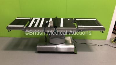 Eschmann RX-500 Electric Operating Table with Controller (Powers Up - Not All Functions Work When Tested - Incomplete)