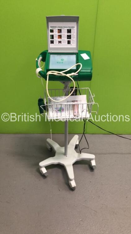 BardScan IIs Bladder Scanner on Stand with 1 x Transducer (Powers Up)