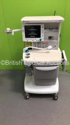 Datex-Ohmeda Avance Anaesthesia Machine Software Version 08.01 with Bellows and Hoses (Powers Up) *S/N ANBQ02221*