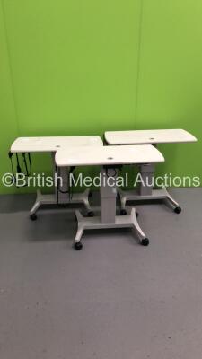 3 x Ophthalmic Tables