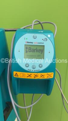 2 x Gambro Prismaflex Dialysis Machines with 1 x Barkley Control Unit - Running Hours 30237 / 25395 (Both Power Up) - 4