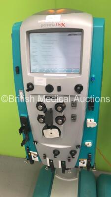 2 x Gambro Prismaflex Dialysis Machines with 1 x Barkley Control Unit - Running Hours 30237 / 25395 (Both Power Up) - 11