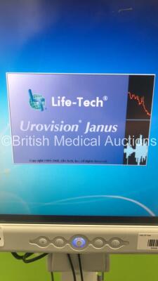 LifeTech Urovision Janus System Version 6.3.1 on Stand with Accessories (Powers Up) - 3