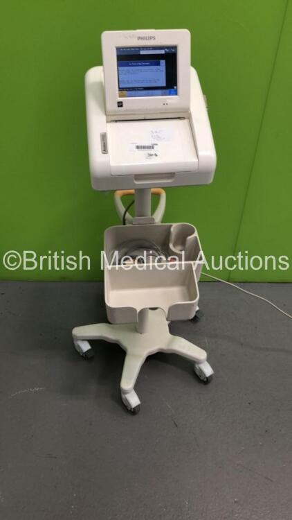 Philips Avalon FM30 Fetal Monitor with 1 x US Transducer (Powers Up)