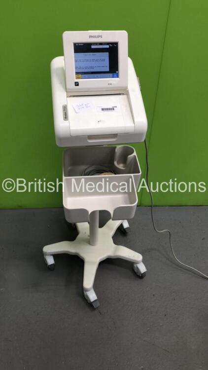 Philips Avalon FM30 Fetal Monitor with 1 x US Transducer (Powers Up)