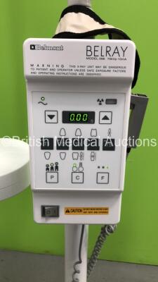 Belmont Belray Model 96 Dental X-Ray Timer on Stand with Belmont X-Ray Head Model 096-H *Mfd 09/2003* (Powers Up) - 2