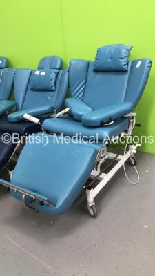 3 x Gardhen Bilance Stephen Electric Dialysis/Therapy/ Examination Chairs with Controllers - 2