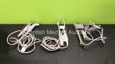 3 x Alcon Turbosonic-375 Handpieces