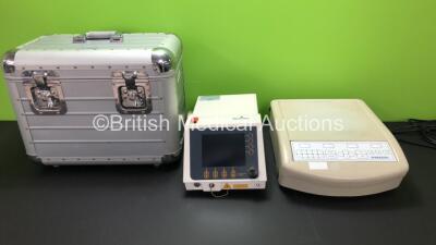 Mixed Lot Including 1 x Biolitec Ceralas D20 Laser System (Powers Up with No Key) in Carry Trunk and 1 x Shandon Varistain Slide Stainer (No Power)