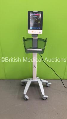 Mindray VS-900 Vital Signs Patient Monitor on Stand with NIBP and SpO2 Options (Powers Up) * SN FV-67011796 *