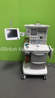 Datex-Ohmeda Aespire View Anaesthesia Machine Software Version 06.20 with Absorber,Bellows,Oxygen Mixer and Hoses (Powers Up)
