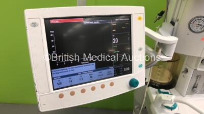 Datex-Ohmeda Aespire View Anaesthesia Machine Software Version 06.20 with Absorber,Bellows,Oxygen Mixer and Hoses (Powers Up) - 4