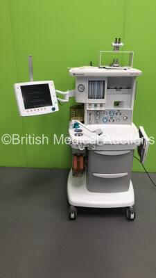 Datex-Ohmeda Aespire View Anaesthesia Machine Software Version 06.20 with Absorber,Bellows,Oxygen Mixer and Hoses (Powers Up)