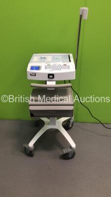 Mortara ELI 250c ECG Machine on Stand (Powers Up)