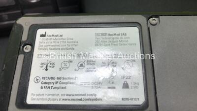 Job Lot Including 2 x ResMed Airsense 10 Elite CPAP Units (Both Power Up) 1 x ResMed Autoset Airsense 10 CPAP Unit (Powers Up with Missing Cover-See Photo) 2 x AC Power Supply - 5