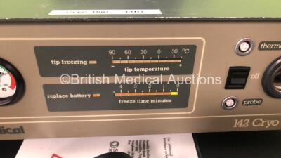 Mixed Lot Including 1 x Sonicaid FM800 Fetal Monitor Including ULT1, ULT2/FECG, MECG/FECG and TOCO/IUP Options with 5 x Transducer / Probes (Powers Up) 1 x Spembly Medical 142 Cryo Unit with 1 x Footswitch and 1 x S.R.1.R Gun (Powers Up) 1 x Spembly Medic - 4