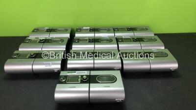 10 x ResMed AutoSet S9 EPR CPAP Units with 10 x ResMed H5i Humidifier Units and 10 x AC Power Supplies (All Power Up)