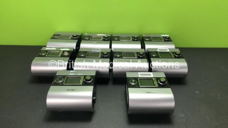 10 x ResMed AutoSet S9 EPR CPAP Units (All Power Up- Power Supplies Not Included)