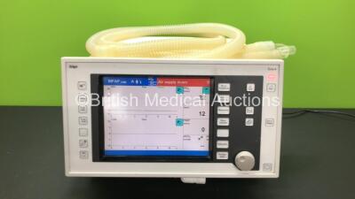 Drager Evita 4 Edition Software Version 04.26 *Mfd 2009* Ventilator with Breathing Tube Type 8421828 Running Hours 23210 (Powers Up) *ASAA-0303*