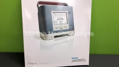 Philips Respironics Trilogy 100 Ventilator Software Version 14.1.02 (Powers Up) in Carry Bag - 4