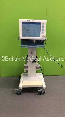 Drager Evita XL Ventilator on Stand Software Version 07.02 - Running Hours 27903 with Hoses (Powers Up) *S/N ARYN0110* **Mfd 2007**