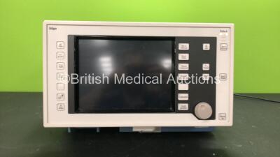 Drager Evita 4 Ventilator Software Version 04.25 (Powers Up with Device Failure 13.99.916, Missing Cover and Breathing Tube - See Photo)