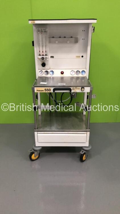 Sims Pneupac 550 Induction Anaesthesia Machine with Hoses