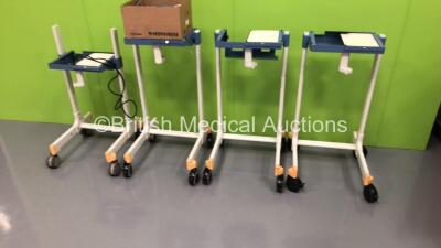 4 x Drager Ventilator Stands *S/N NA* - 2