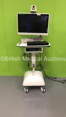 RDP The Mobile Cart with Stryker VisionPro LED Display (Powers Up) *S/N VPD265C0363*