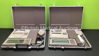 2 x Medtronic 7432 Programmer Neurological Units with RF Heads and Cases