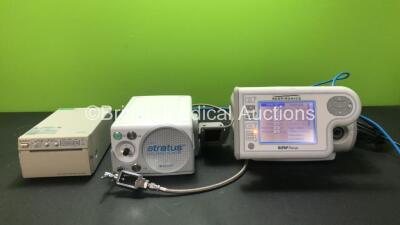 Mixed Lot Including 1 x Respironics BiPAP Focus with 1 x AC Power Supply, 1 x Medivators Endo Stratus CO2 Insufflator Unit and 1 x Sony UP-895MD Video Graphic Printer (All Power Up) *SN 70131 - C00569 - 386908072207*