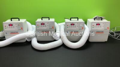 4 x Smiths Level 1 Equator Convective Warming Units (All Power Up) with 3 x Hoses -1 x Damaged