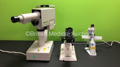 Job Lot Including 1 x Carl Zeiss Jena SBM 70, 1 x Topcon LM-6 Lensometer and 1 x Topcon Ophthalmometer II *3180621 - 14072*