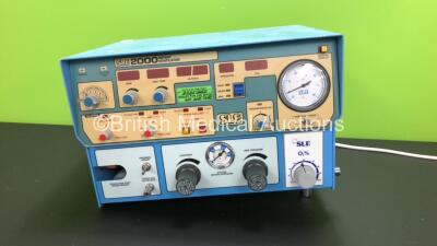 SLE 2000 Infant Ventilator - Running Hours 23292 with Hoses (Powers Up with Blank Screen) *A0202 2001*