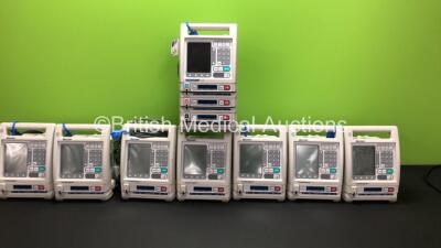 Job Lot of 8 x Baxter Colleague Infusion Pumps Including 1 x Colleague 3 CXE