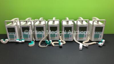 7 x B Braun Infusomat FMS Infusion Pumps *51565 - 60728 - 60733 - 55138 - 51562 - 55152 - 51139*