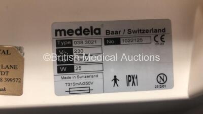 2 x Medela BiliBed Type 038.3021 Phototherapy Bed Warmers (Both Power Up, 1 with Cracked Casing-See Photo) *W* - 4