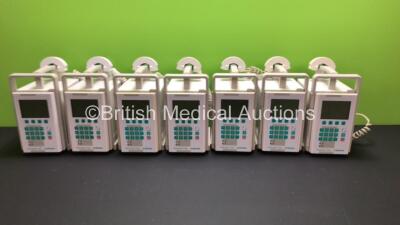 7 x B Braun Infusomat FMS Infusion Pumps *54424 - 55147 - 51155 - 51563 - 55130 - 49849*