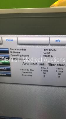 3 x Fresenius Medical Care 5008 CorDiax Dialysis Machines Software Version 4.58 - Running Hours 29603 / 17927 / 29832 (All Power Up) - 12