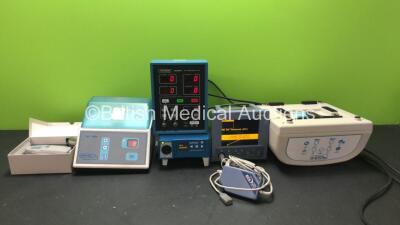 Mixed Lot Including 1 x Linea TAC 400M Mixing Unit, 1 x Critikon Dinamap 8100 Vital Signs Monitor, 1 x BiS A-2000 Monitor, 1 x enFlow Model 121 Controller, 1 x Air Pro Plus Pump (All Power Up)