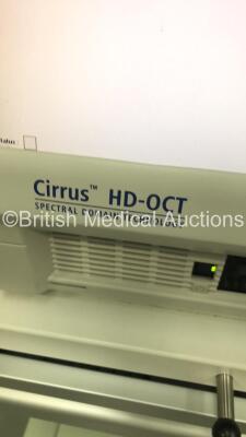 Zeiss Cirrus HD-OCT Model 4000 on Motorized Table (Powers Up with Database Failure - Requires Re-Build) *S/N 4000-4733* ***IR024*** - 4