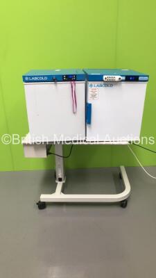 2 x Labcold Fridges and 1 x Electric Ophthalmic Table (All Power Up) *S/N 711506308467PW-LC*